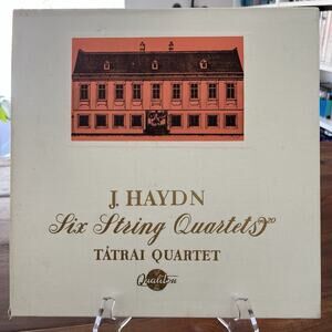 J. Haydn Six String Quartets Tátrai Quartet 3xVinyl LP Box Set Qualiton LPX11332